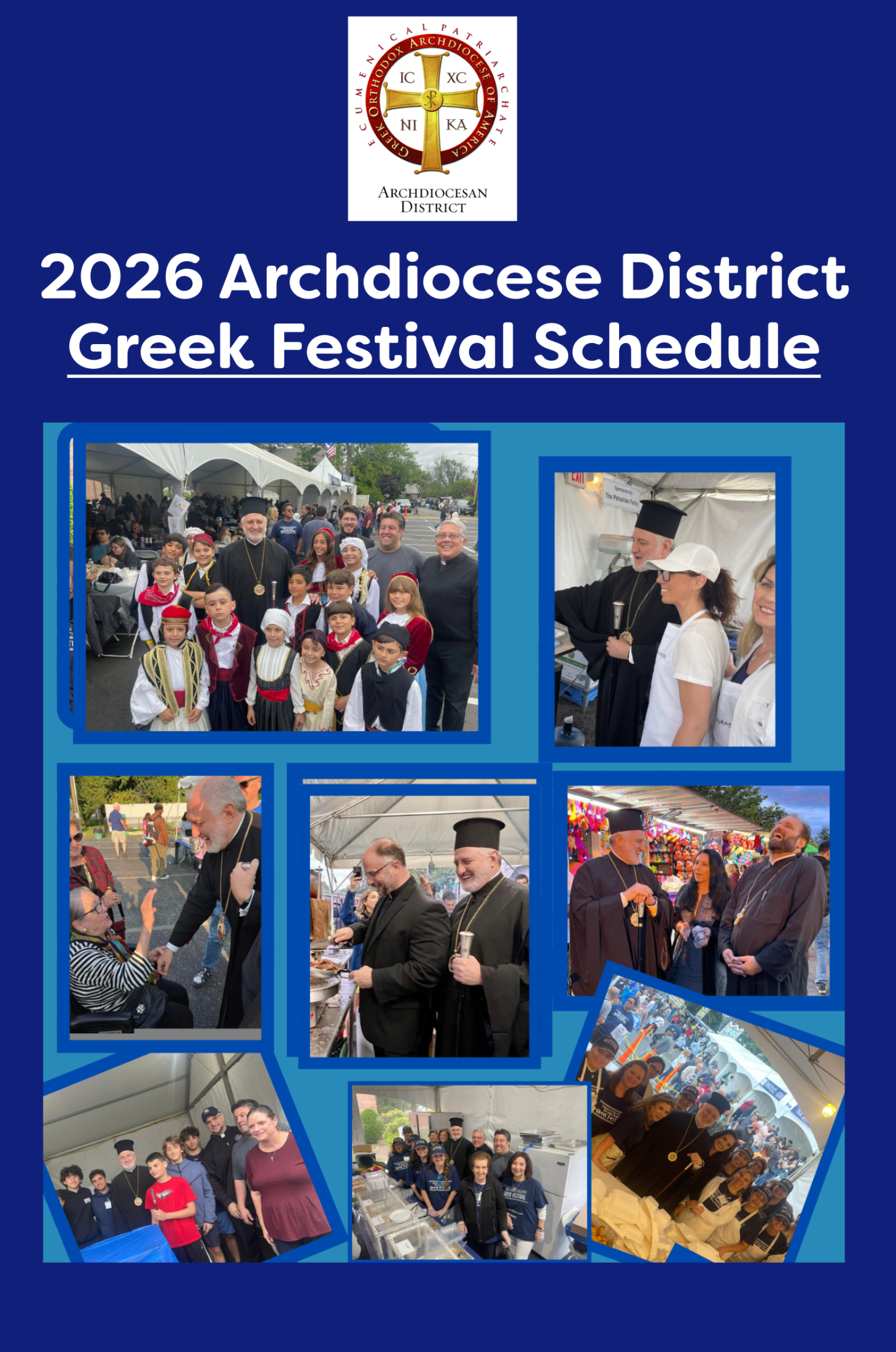 2026 Archdiocese District Greek Festivals