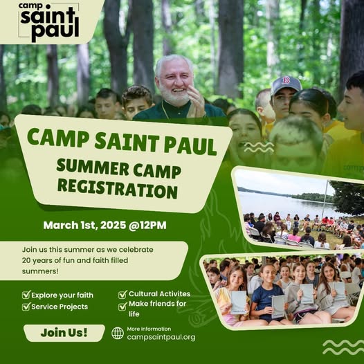 Summer Camp Registration 3/1/25